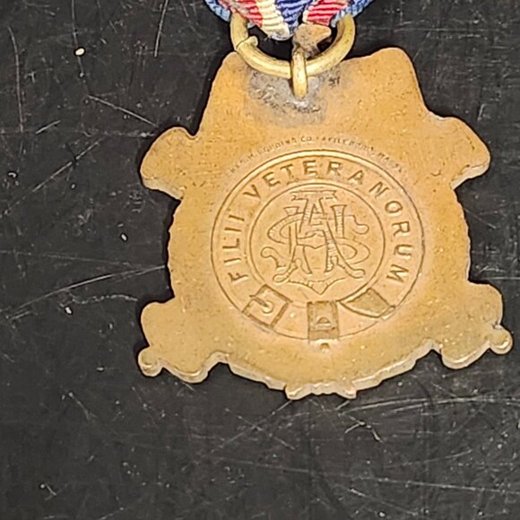2 Civil War Union Medals Sons Of Union Veterans Fraternity Antique SUVCW Bronze - Picture 7 of 16